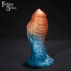 A fantasy sex toy on a black background with the Fantasy Grove logo in the upper left corner 