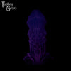 A Fantasy Grove sex toy on a black background with a logo in the upper left corner
