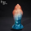 A fantasy sex toy on a black background with the Fantasy Grove logo in the upper left corner 