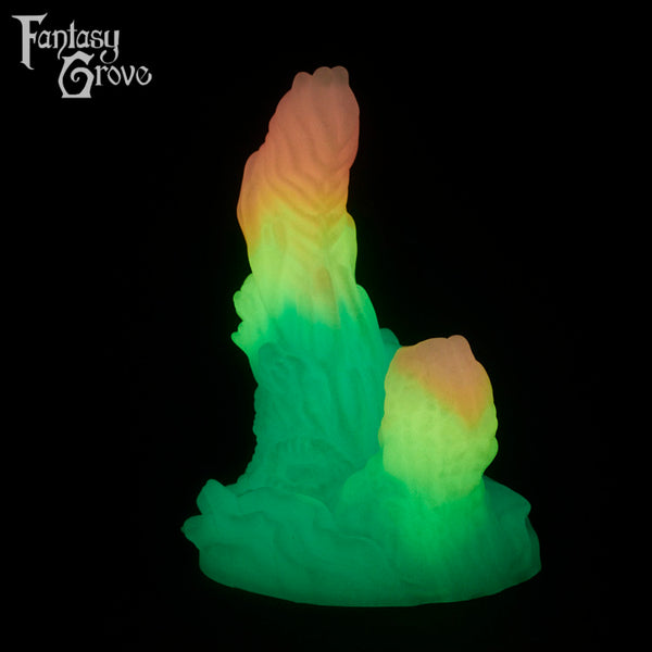 A fantasy sex toys on a black background with Fantasy Grove branding