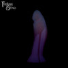 A Fantasy Grove sex toy on a black background with a logo in the upper left corner