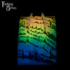 A Fantasy Grove sex toy on a black background with a logo in the upper left corner
