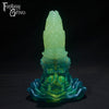 A fantasy sex toys on a black background with Fantasy Grove branding