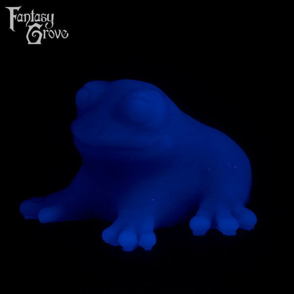 A fantasy sex toy on a black background with the Fantasy Grove logo in the upper left corner