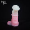 A fantasy sex toy on a black background with the Fantasy Grove logo in the upper left corner