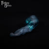 A fantasy sex toy on a black background with the Fantasy Grove logo in the upper left corner
