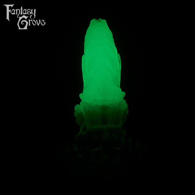A fantasy sex toys on a black background with Fantasy Grove branding