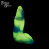 A fantasy sex toy on a black background with the Fantasy Grove logo in the upper left corner