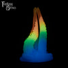 A Fantasy Grove sex toy on a black background with a logo in the upper left corner
