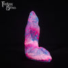 A fantasy sex toy on a black background with the Fantasy Grove logo in the upper left corner