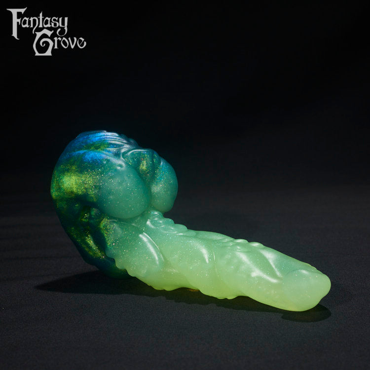A fantasy sex toys on a black background with Fantasy Grove branding