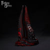 A Fantasy Grove sex toy on a black background with a logo in the upper left corner