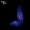 A fantasy sex toy on a black background with the Fantasy Grove logo in the upper left corner