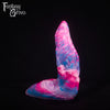 A fantasy sex toy on a black background with the Fantasy Grove logo in the upper left corner
