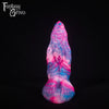 A fantasy sex toy on a black background with the Fantasy Grove logo in the upper left corner