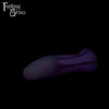 A Fantasy Grove sex toy on a black background with a logo in the upper left corner