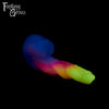A fantasy sex toy on a black background with the Fantasy Grove logo in the upper left corner 