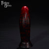 A Fantasy Grove sex toy on a black background with a logo in the upper left corner
