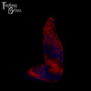A fantasy sex toy on a black background with the Fantasy Grove logo in the upper left corner