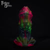 A fantasy sex toy on a black background with the Fantasy Grove logo in the upper left corner