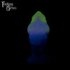 A fantasy sex toy on a black background with the Fantasy Grove logo in the upper left corner