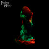 A fantasy sex toy on a black background with the Fantasy Grove logo in the upper left corner