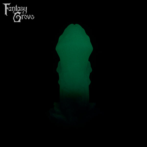 A fantasy sex toys on a black background with Fantasy Grove branding