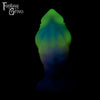 A fantasy sex toy on a black background with the Fantasy Grove logo in the upper left corner