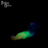 A fantasy sex toy on a black background with the Fantasy Grove logo in the upper left corner 