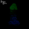 A fantasy sex toy on a black background with the Fantasy Grove logo in the upper left corner