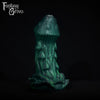 A fantasy sex toy on a black background with the Fantasy Grove logo in the upper left corner