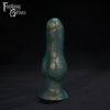 A Fantasy Grove sex toy on a black background with a logo in the upper left corner