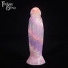 A fantasy sex toy on a black background with the Fantasy Grove logo in the upper left corner