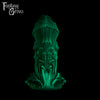 A fantasy sex toy on a black background with the Fantasy Grove logo in the upper left corner