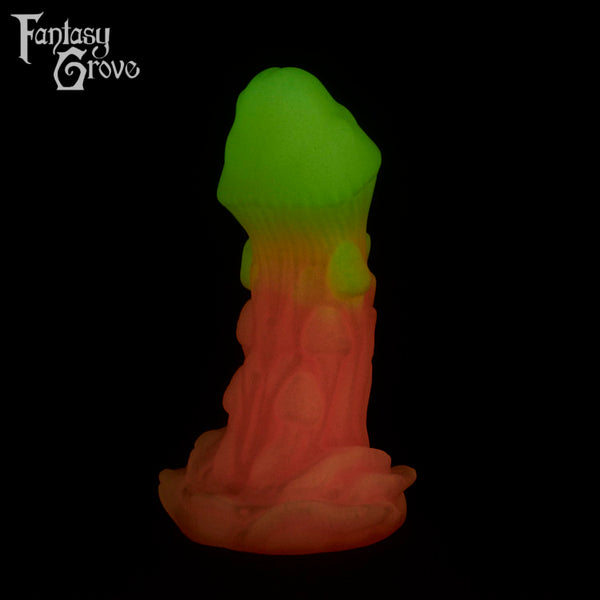 A fantasy sex toys on a black background with Fantasy Grove branding