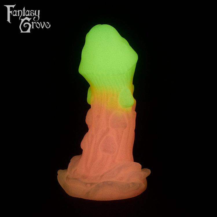 A fantasy sex toys on a black background with Fantasy Grove branding