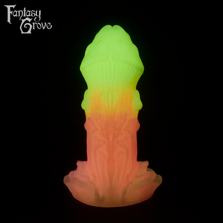 A fantasy sex toys on a black background with Fantasy Grove branding