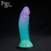 A Fantasy Grove sex toy on a black background with a logo in the upper left corner