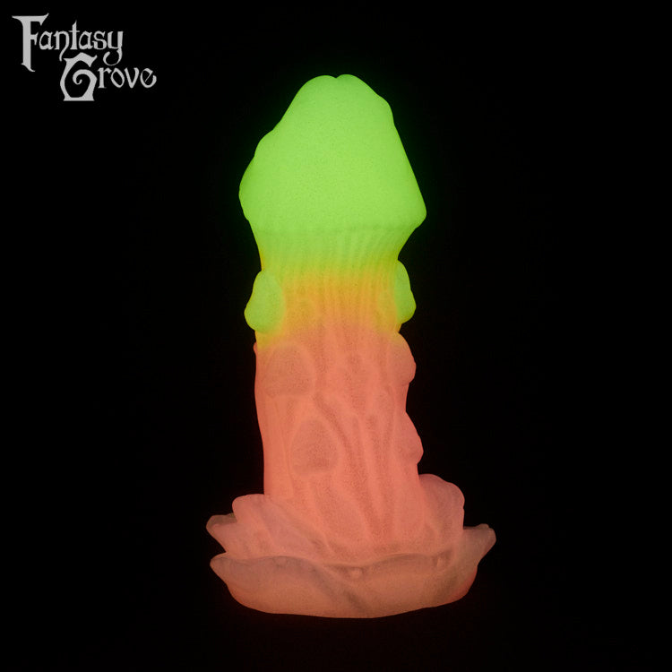 A fantasy sex toys on a black background with Fantasy Grove branding