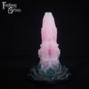 A fantasy sex toy on a black background with the Fantasy Grove logo in the upper left corner
