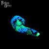 A fantasy sex toy on a black background with the Fantasy Grove logo in the upper left corner