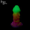 A fantasy sex toy on a black background with the Fantasy Grove logo in the upper left corner 