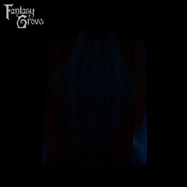 A fantasy sex toys on a black background with Fantasy Grove branding