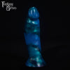 A fantasy sex toy on a black background with the Fantasy Grove logo in the upper left corner