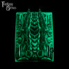 A fantasy sex toy on a black background with the Fantasy Grove logo in the upper left corner