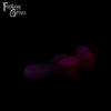 A Fantasy Grove sex toy on a black background with a logo in the upper left corner