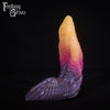A fantasy sex toy on a black background with the Fantasy Grove logo in the upper left corner