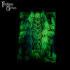 A fantasy sex toy on a black background with the Fantasy Grove logo in the upper left corner