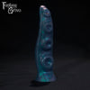 A Fantasy Grove sex toy on a black background with a logo in the upper left corner