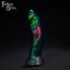A Fantasy Grove sex toy on a black background with a logo in the upper left corner